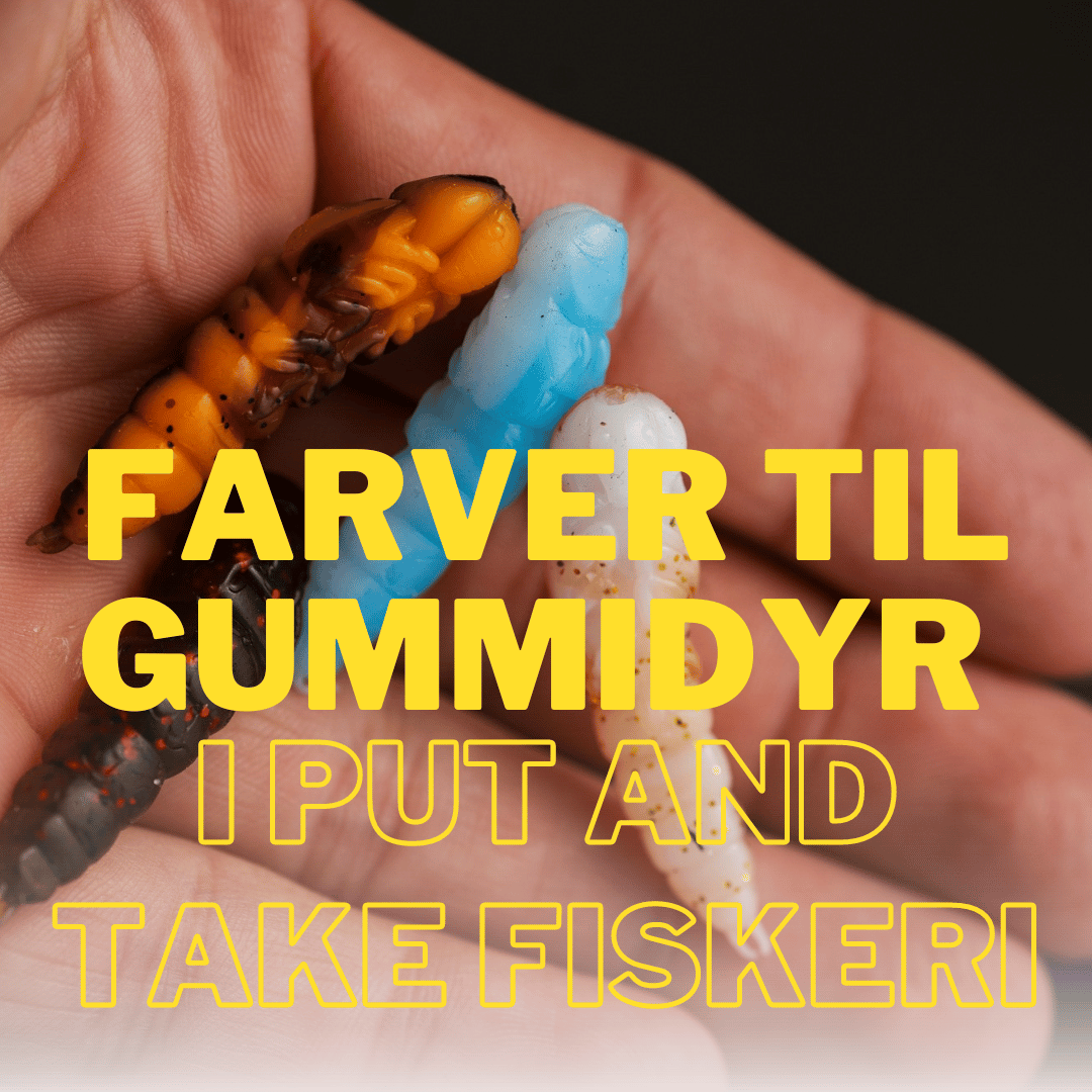 Farver til Gummidyr i Put and Take Fiskeri